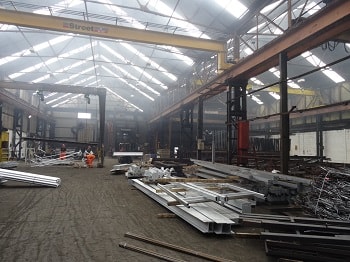 DPR provide roofing services at Leeds Galvanising & Powder Coatings Ltd