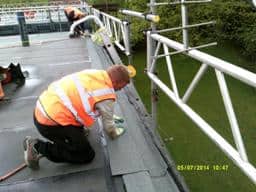Flat Roof repair completed at Grosvenor Court
