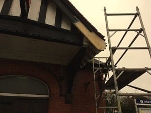 DPR provide roof repair work for train station in Lancashire