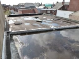 Fibreglass roof installed at Paper Kisses in Doncaster