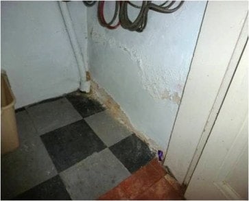 Rising damp in Leeds homes