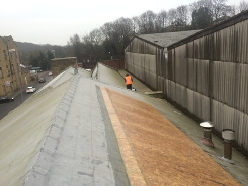 Urgent Works to Dangerous Glass Roof at XL call centre in Batley