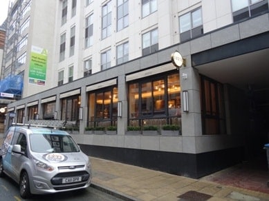 Roofing services provided for Gusto in Leeds