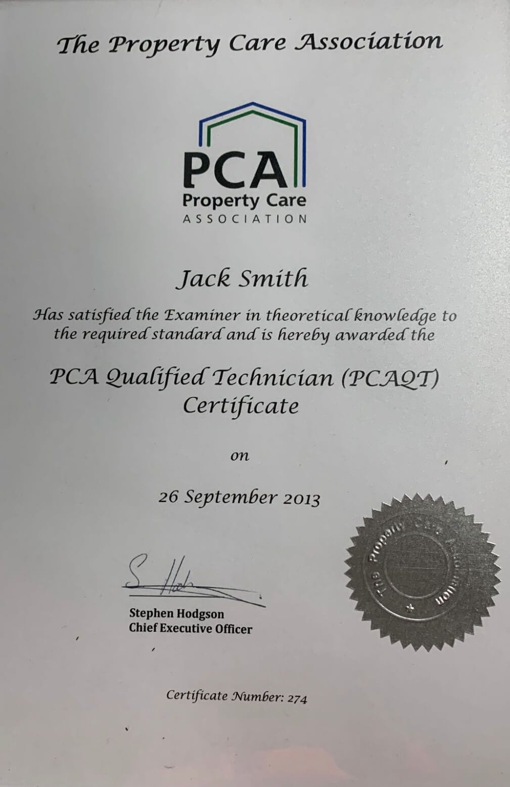 PCA Qualified Contractors in Leeds 1